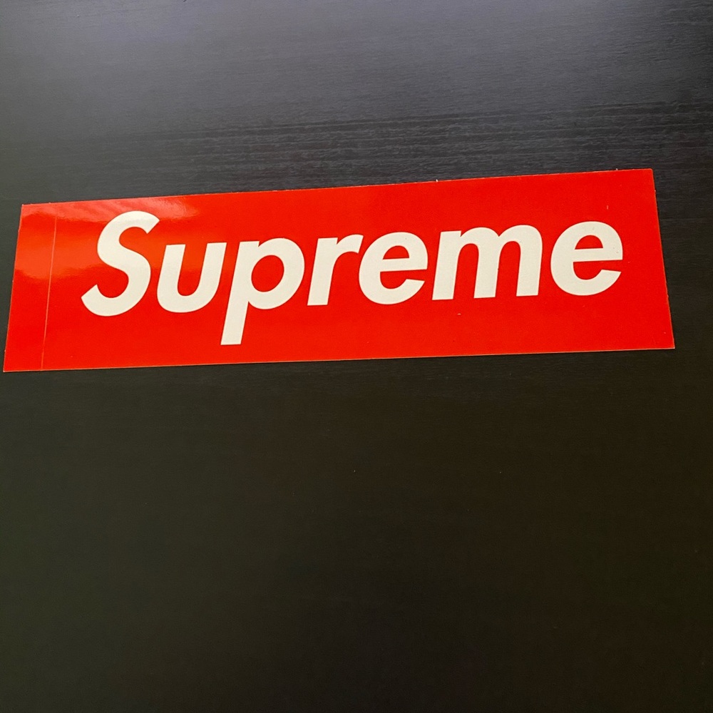 Supreme Box Logo Sticker